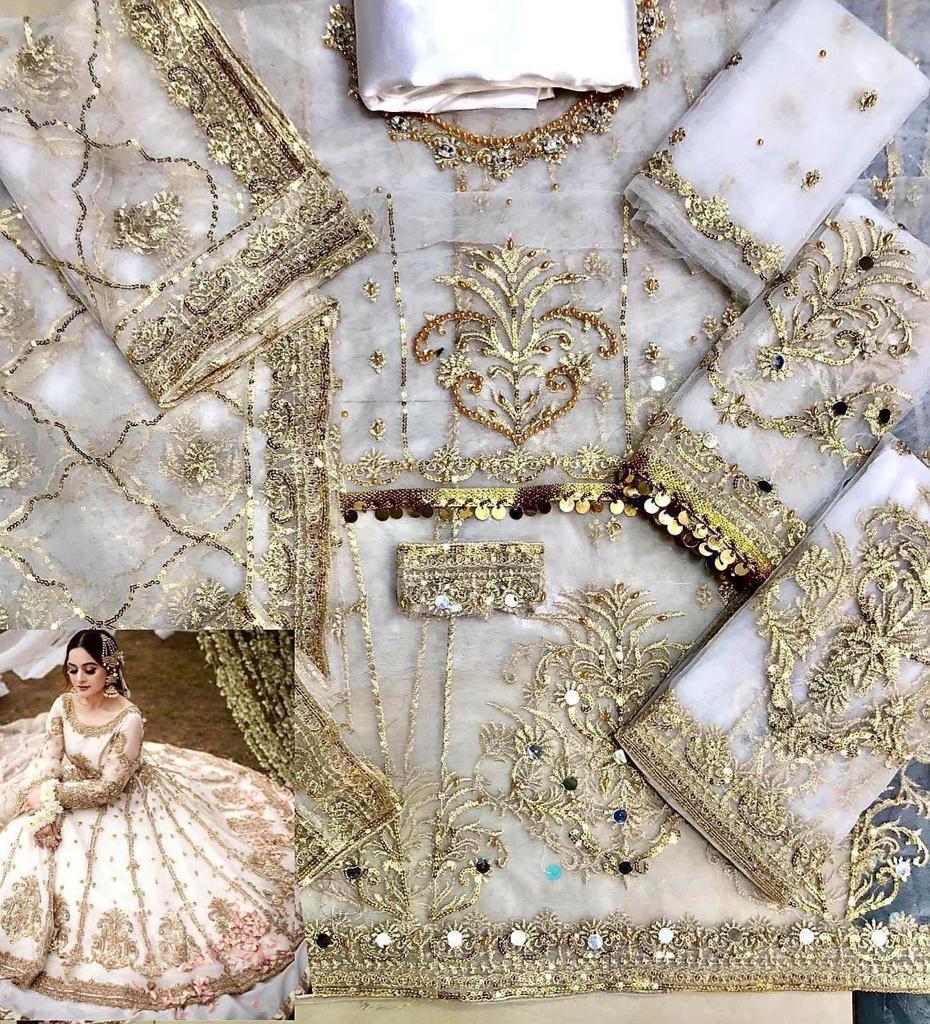 Ruedad E Sahra Net Long Frock