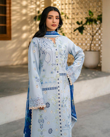 Roheenaz Luxury Lawn Edition With Monark Dupatta
