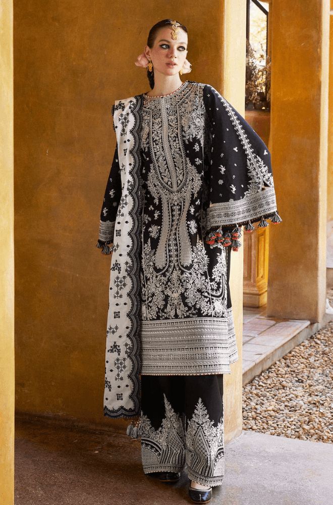 Charizma Luxury Embroidered Lawn with Cutwork Dupatta